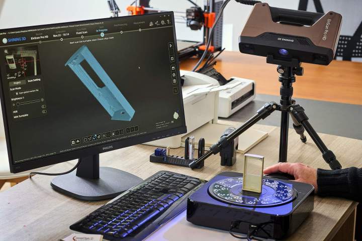 Exploration précise avec le scan 3D